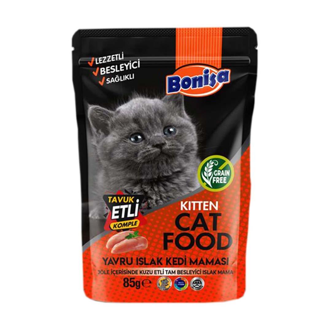 Bonisa Tavuk Etli Yavru Tam Besleyici Islak 85 ml55217045