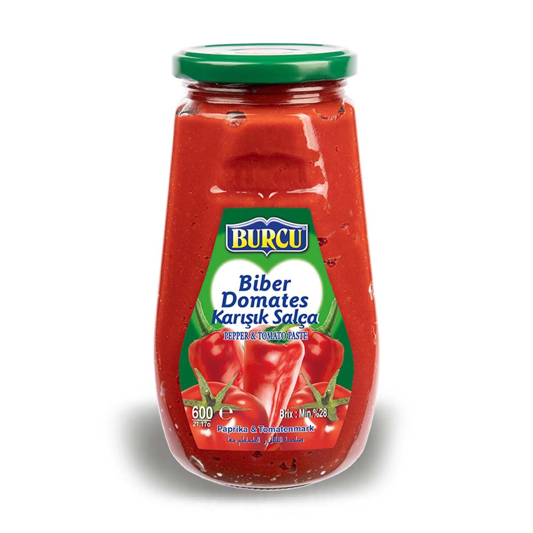 Burcu Biber Domates Karışık Salça 600 gr5511589