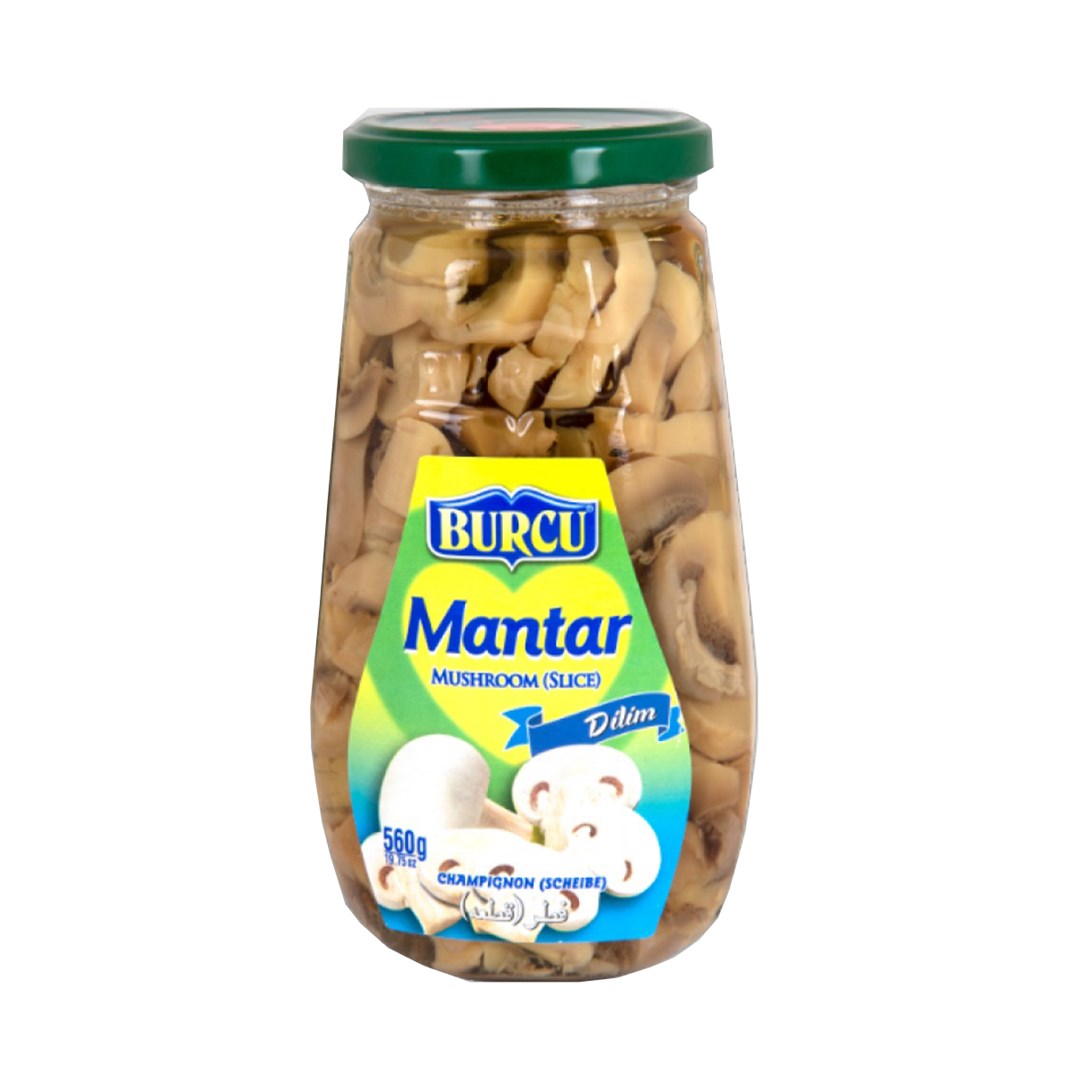 Burcu Mantar (Dilim) 560 GrKonserve, Salça, Turşu