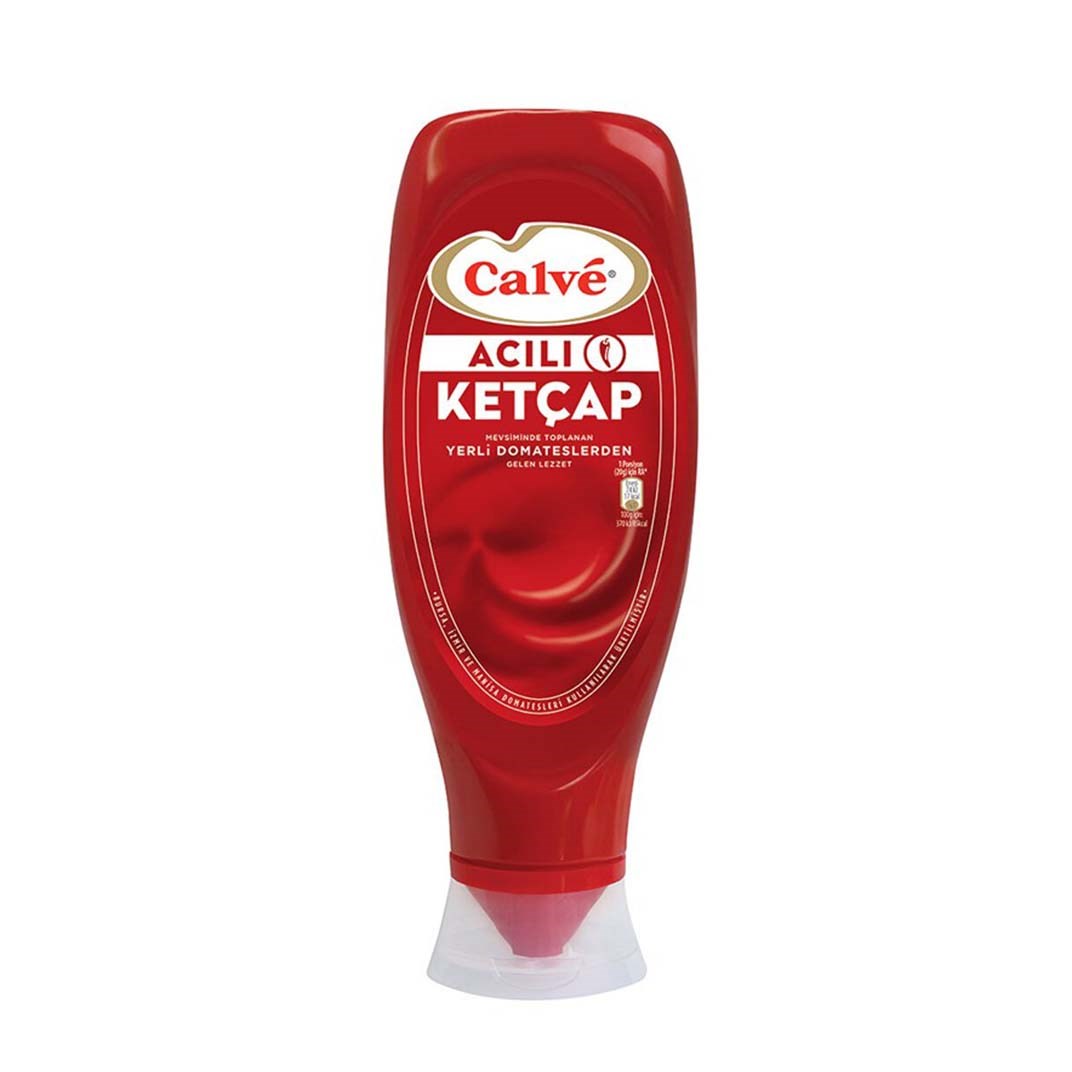 Calve Acılı Ketçap 600 GrKetçap, Mayonez, Soslar