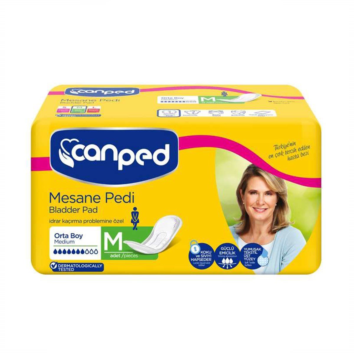 Canped Mesane Pedi Orta 10 Lu