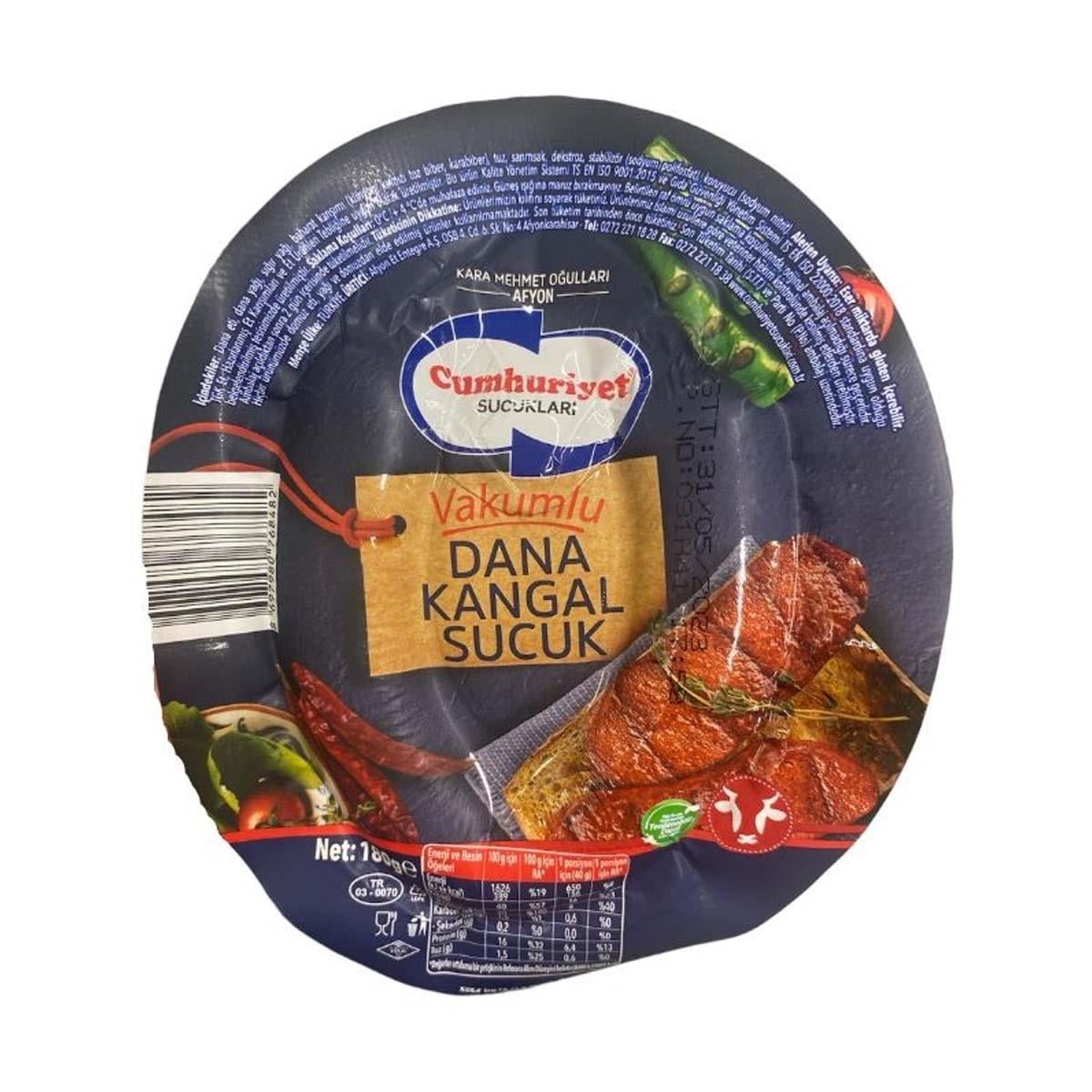 Cumhuriyet Sucuk 180 Gr5503471