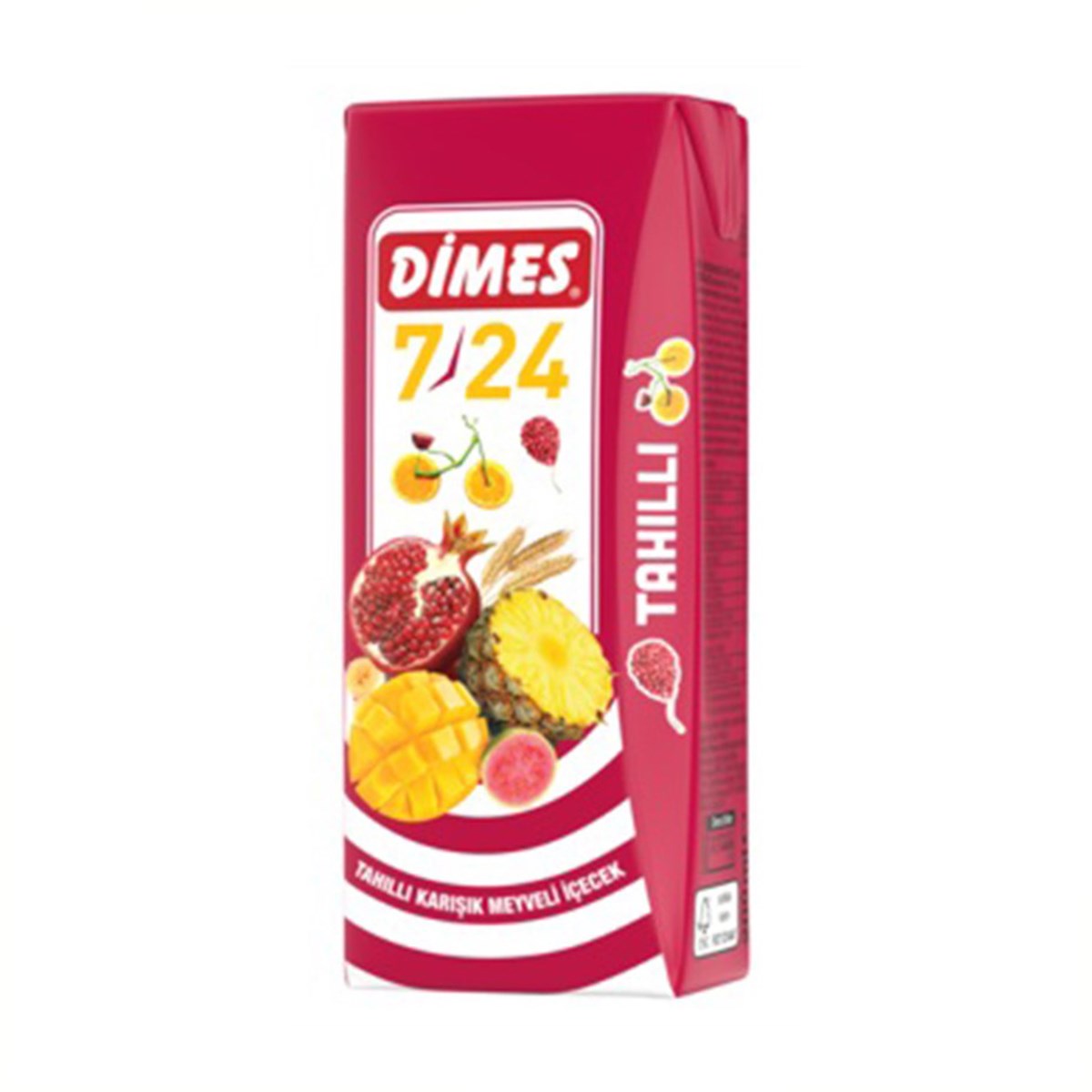 Dimes Meyve Suyu 7/24 Tahıllı 200 mlGazsız İçecekler