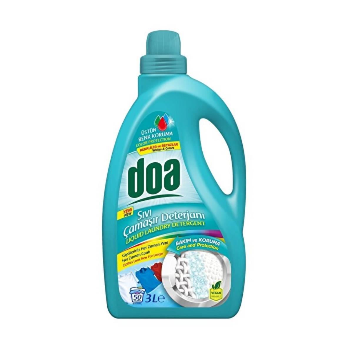 Doa Sıvı Çamaşır Deterjanı Renklil ve Beyazl 2.7lt5598909