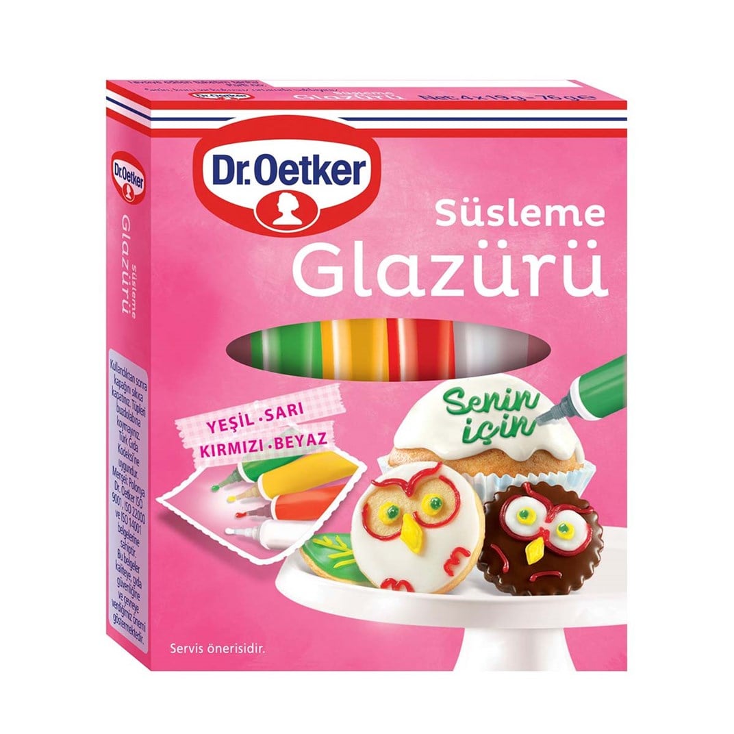 Dr. Oetker Süsleme Glazürü 76 Gr5511506
