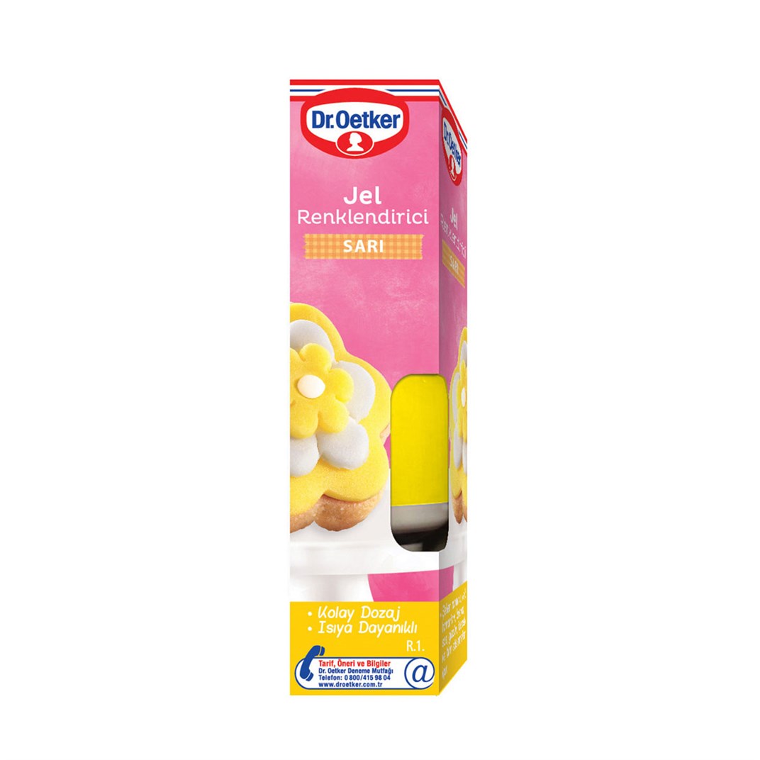 Dr. Oetker Jel Renklendirici Sarı 10 GrKategorisiz