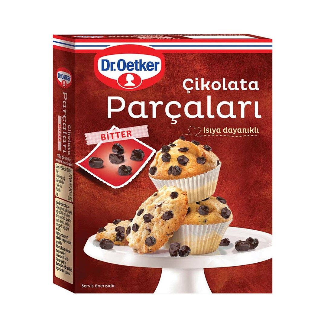 Dr.Oetker Damla Çikolata Parçaları Bitter 70 GrKategorisiz