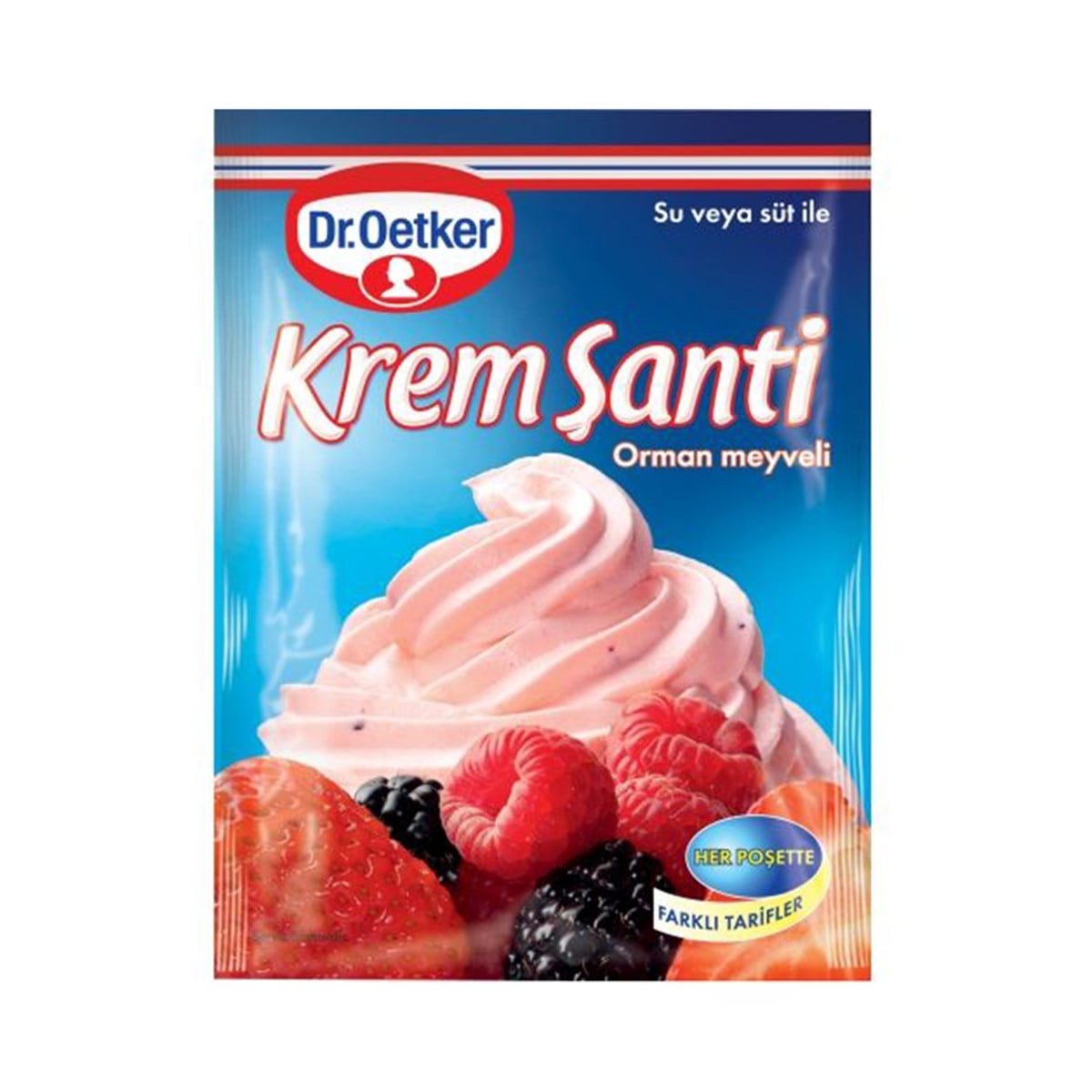DR.OETKER KREM SANTİ ÇİLEK ÇIKL.PRÇLI 75GR
