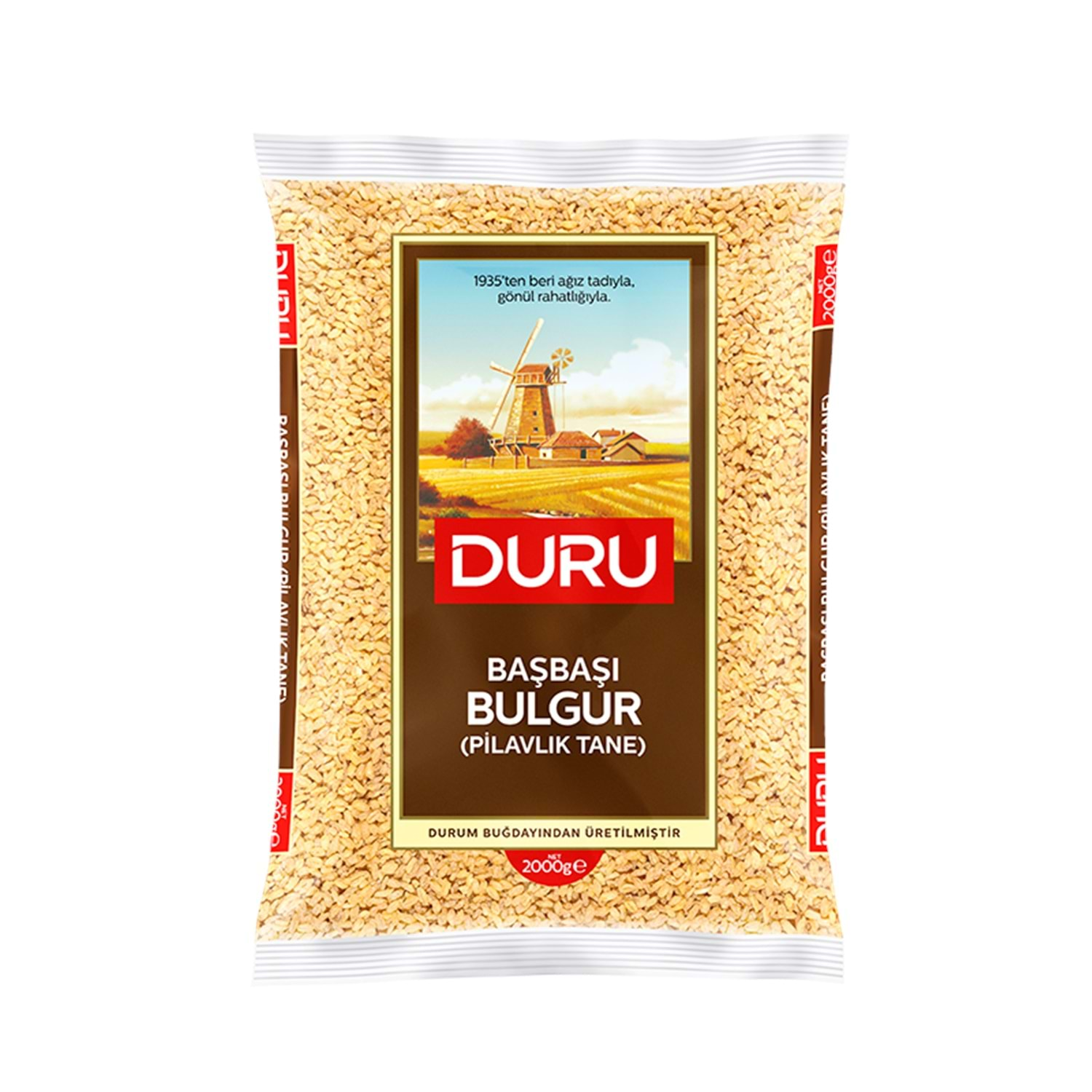 Duru Bakliyat Başbaşı Bulgur 2 kg5510008