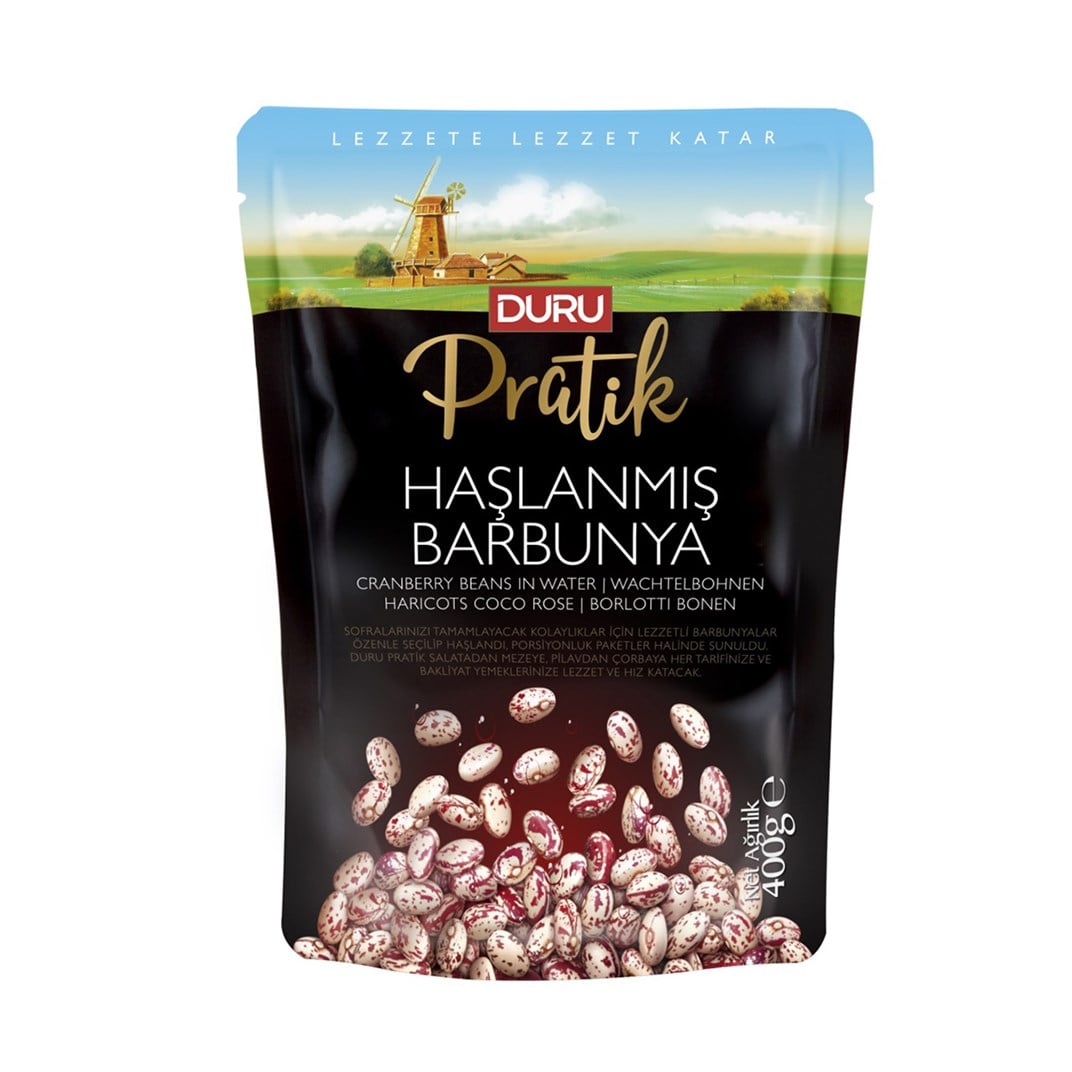Duru Bakliyat Haşlanmış Barbunya 400 GrKategorisiz