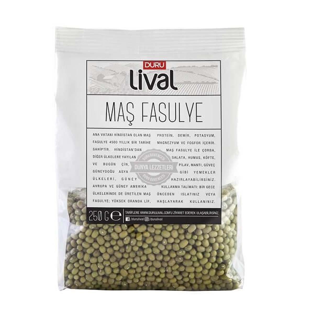 Duru Bakliyat Maş Fasulye 250 Gr5510202
