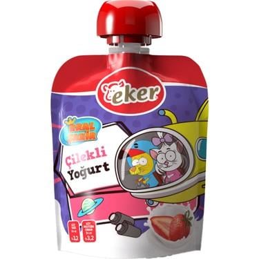 Eker Çilekli Yoğurt Kral Şakir 65 Gr5536067
