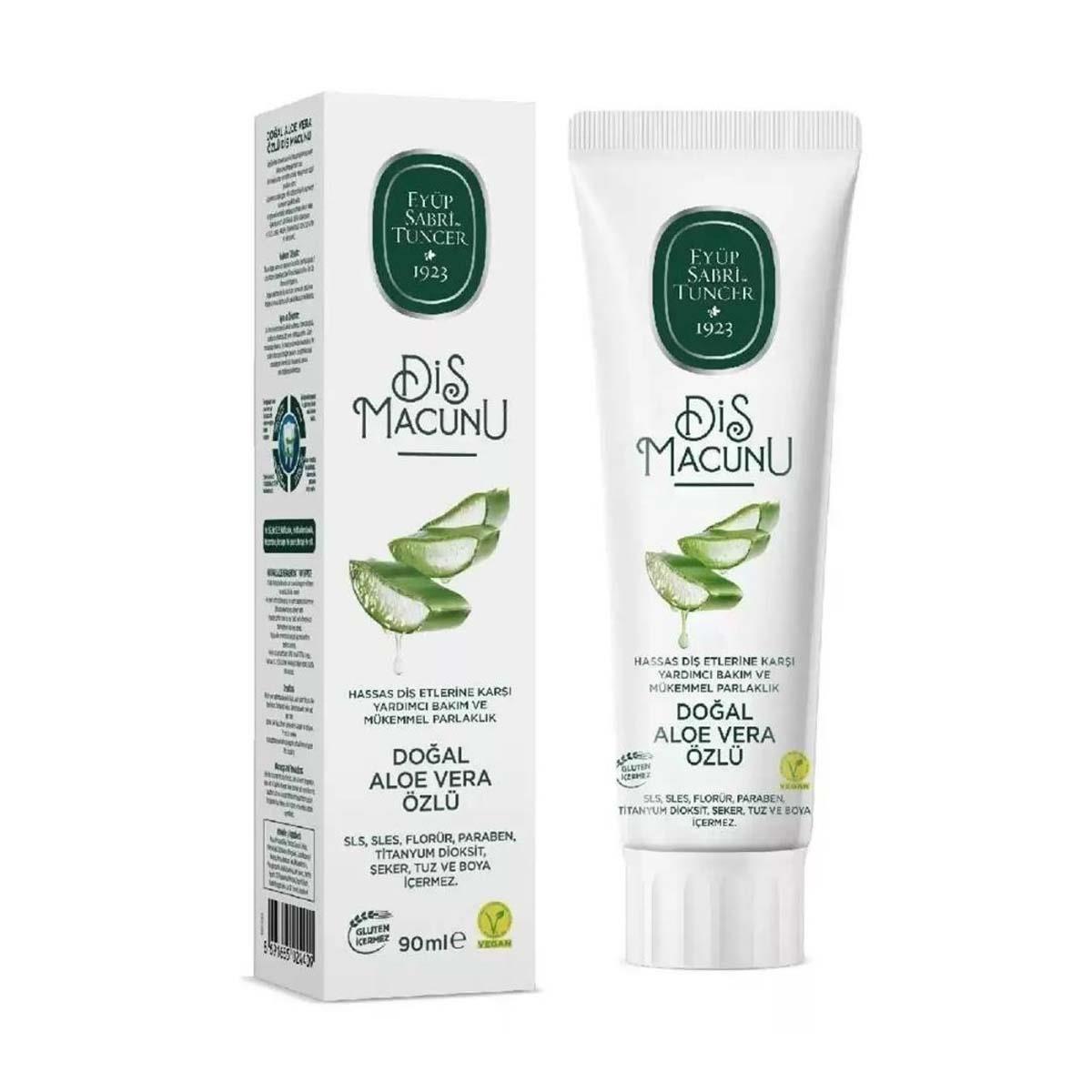 Eyüp Sabri Tuncer Diş Macun 90m Doğal Aloe VÖzlü5523145