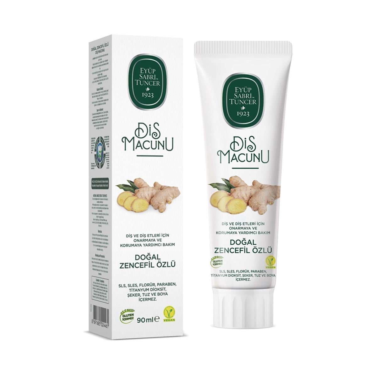 Eyüp Sabri Tuncer Diş Macun 90ml Doğal Zencef Özlü5523144