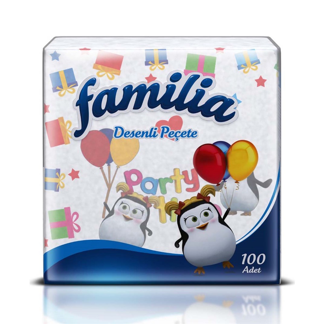 Familia Desenli Peçete 100 Lü5521493