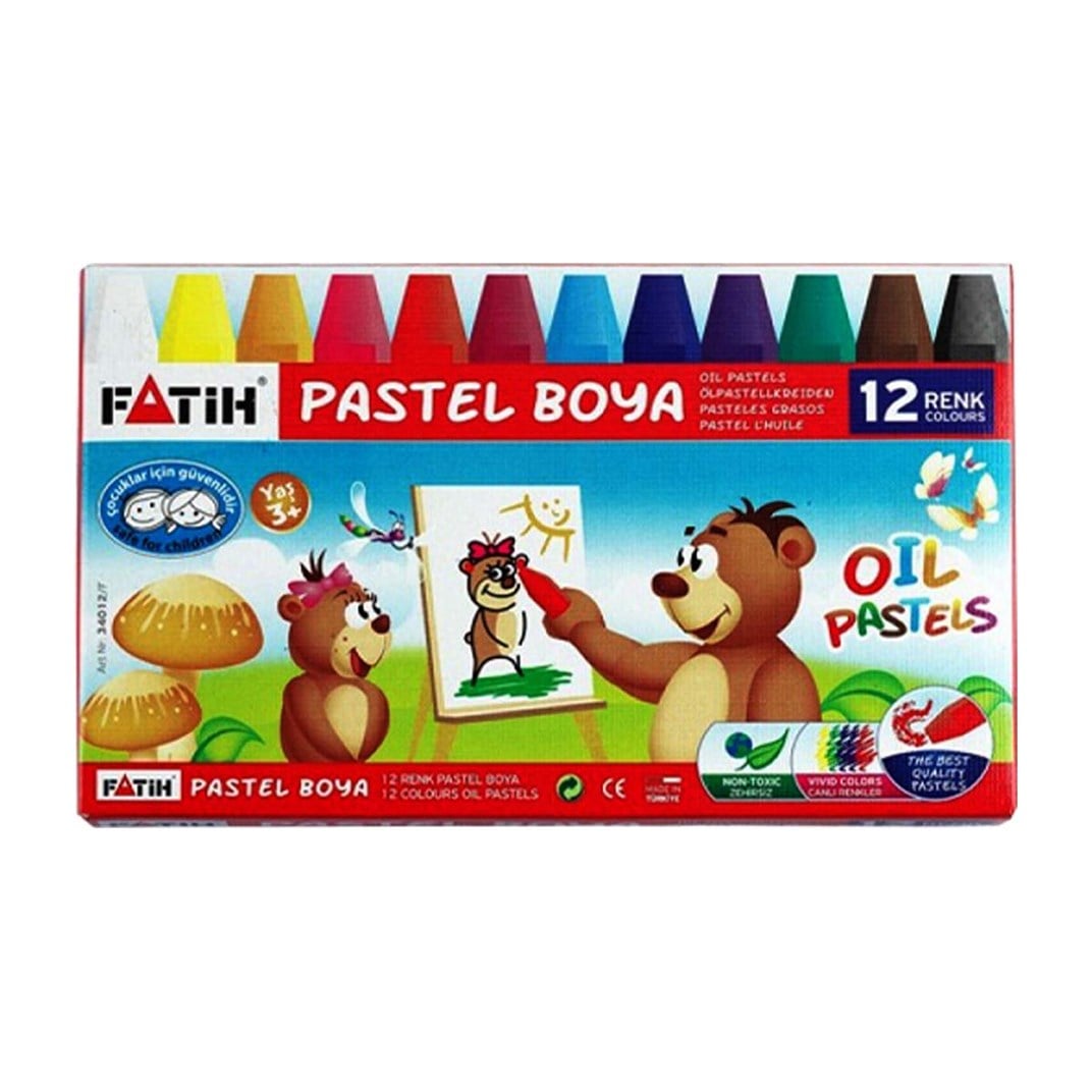 Fatih Pastel Boya 12 Renk 2401255218083