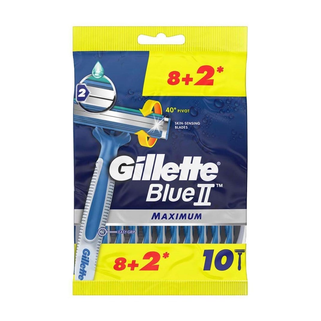 Gillette Blue2 Maximum Tıraş Bıçağı 8+2li Poşet5522582