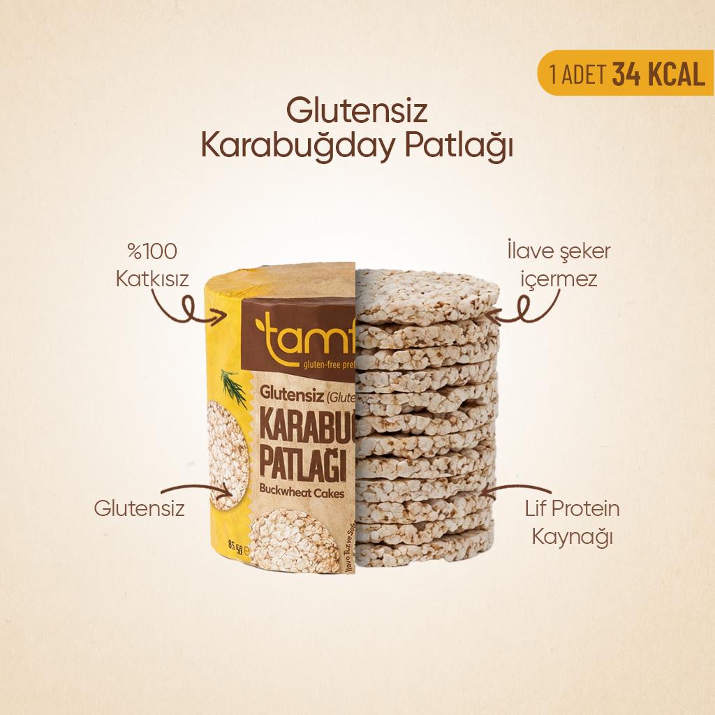 Glutensiz Karabuğday Patlağı 100 Gr
