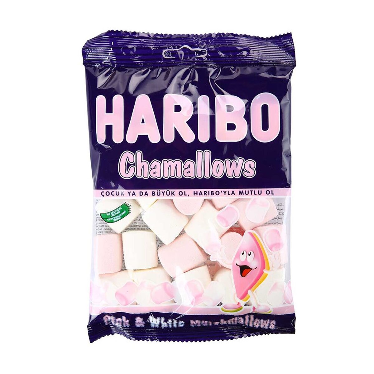 HARİBO PEMBE BEYAZ SILINDIR 70 GR