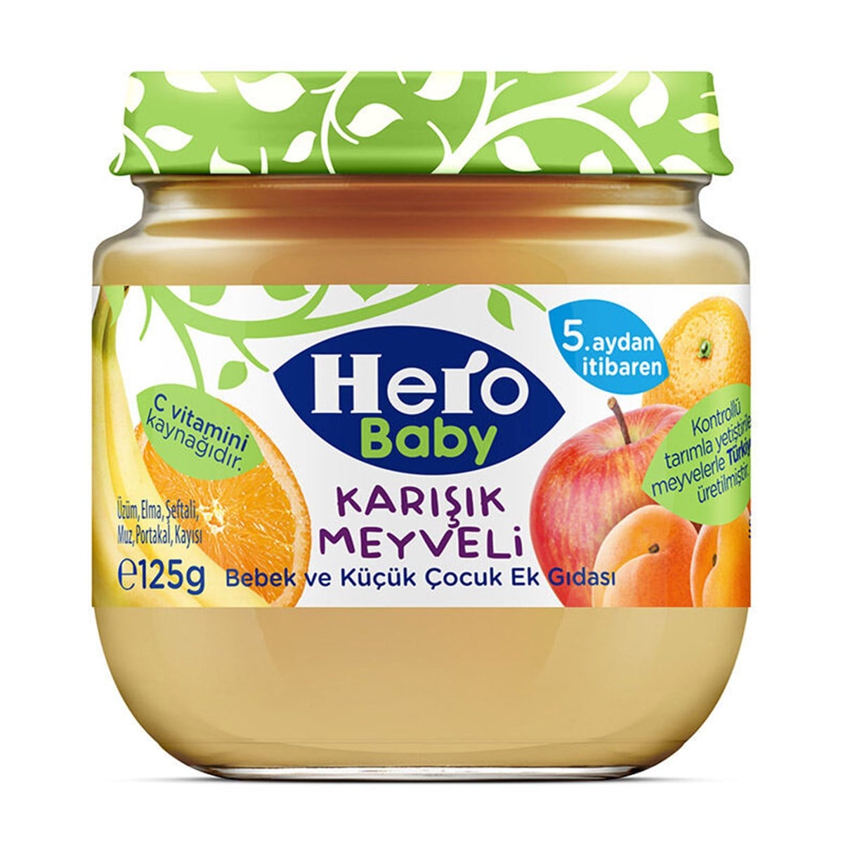 HERO BABY-125GR (KAV) KARIŞIK MEYVEL