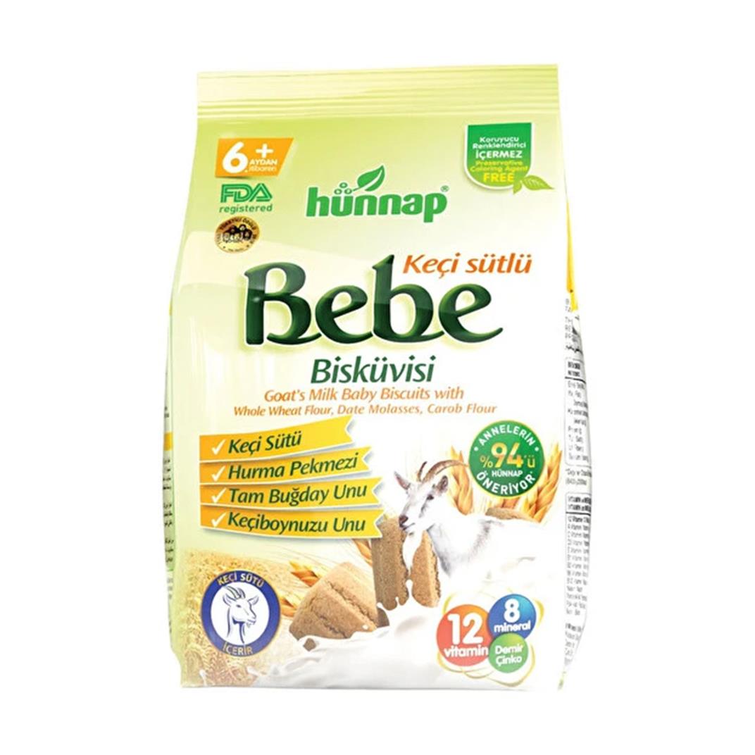 Hünnap Keçi Sütlü Bebe Bisküvisi 200 Gr5512109