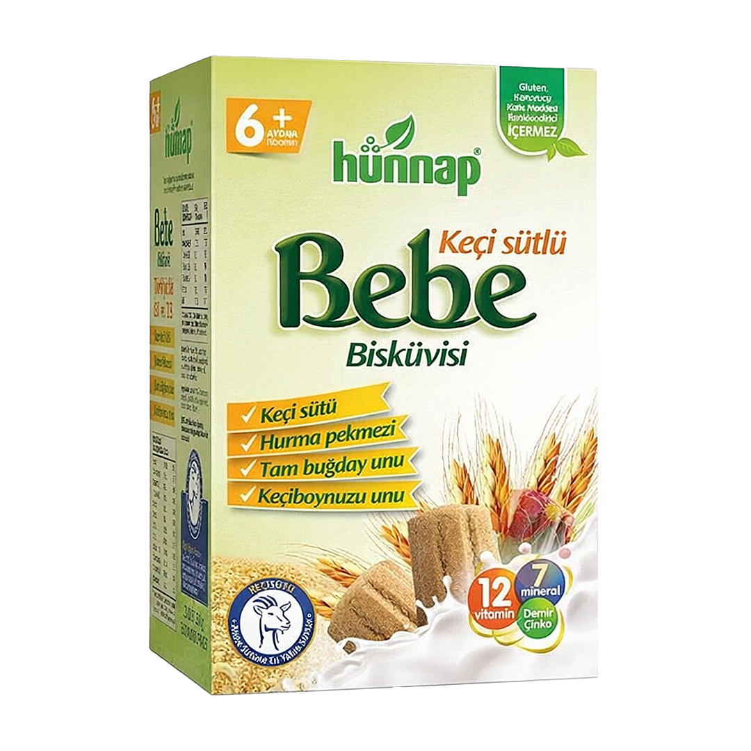 Hünnap Keçi Sütlü Bebe Bisküvisi 400 gr5512083