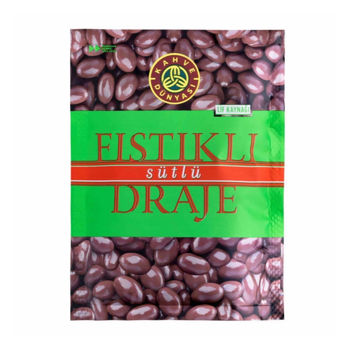 Kahve Dünyası Sütlü A.Fıstıklı Draje 60 Gr5500554