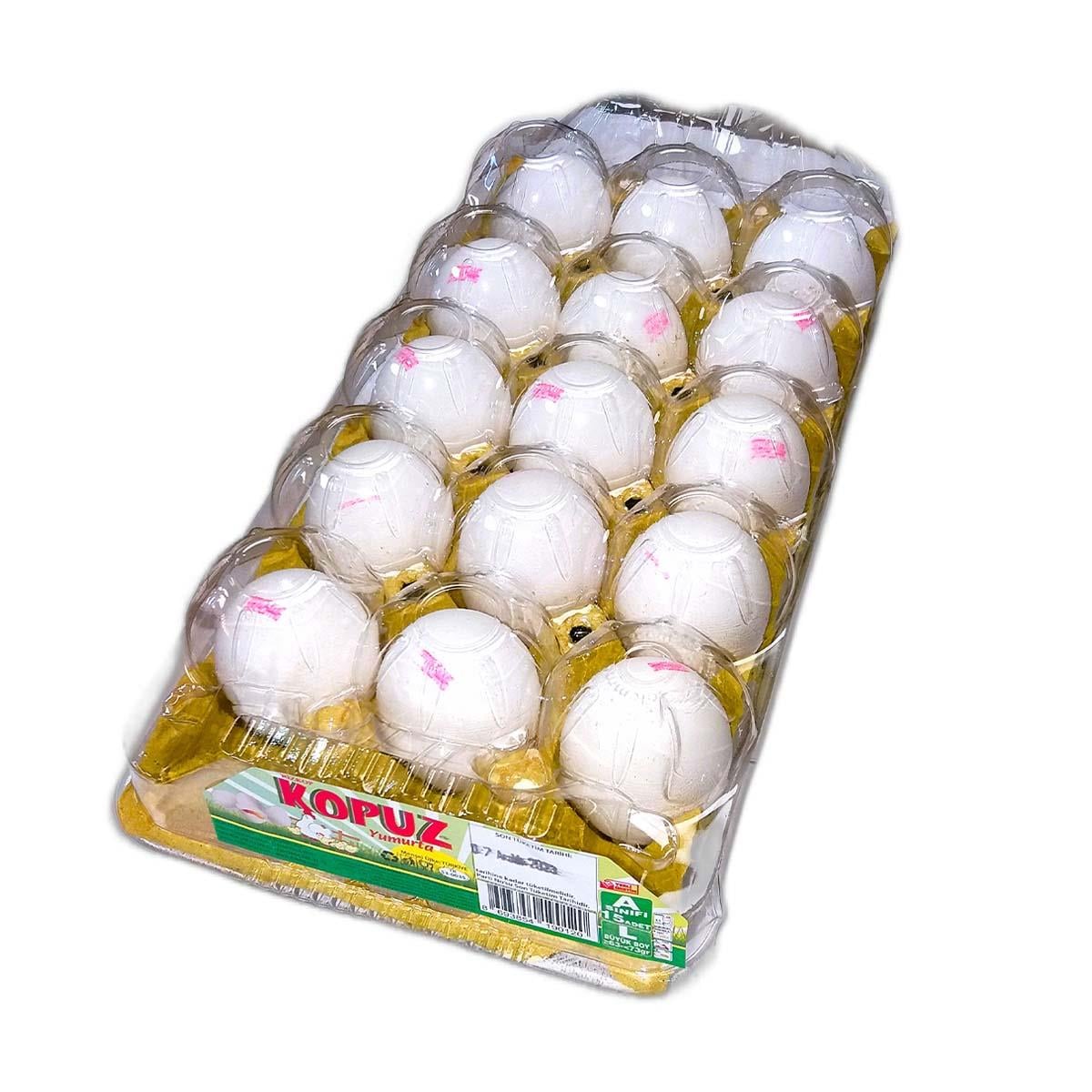 Kopuz Yumurta 15 Li Beyaz5504140