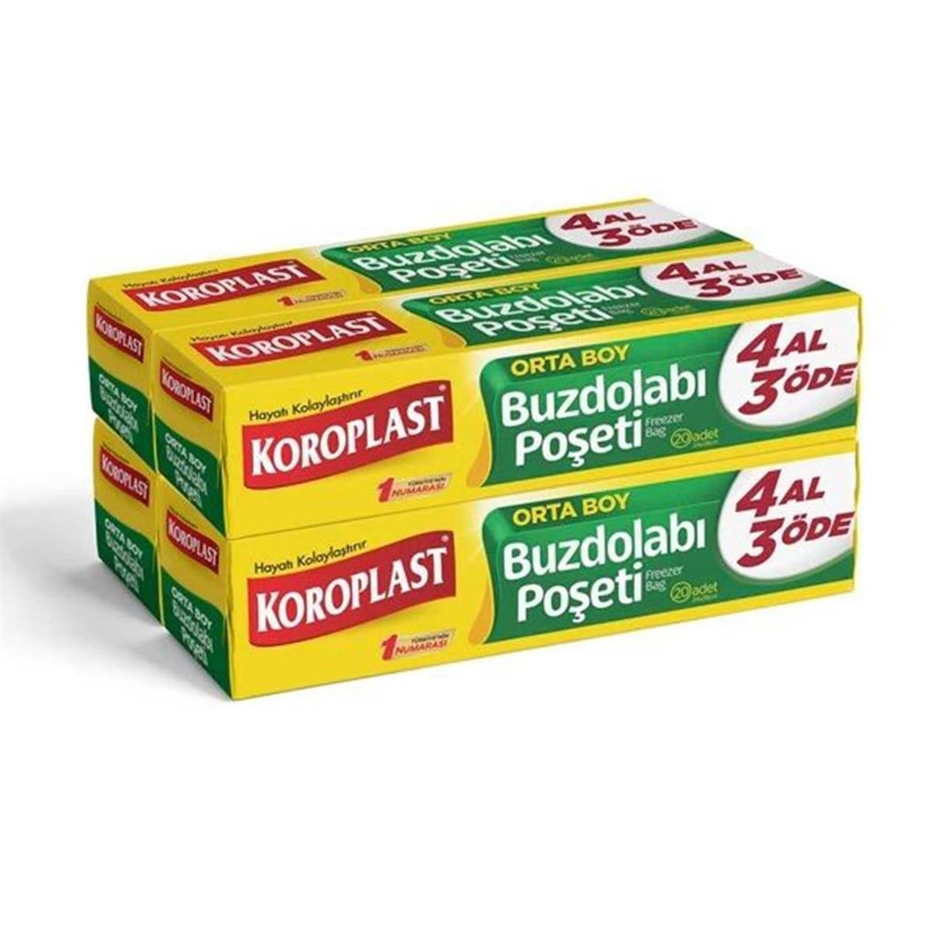 Koroplast Buzdolabı Poşeti Orta 4 al 3 Öde5522794