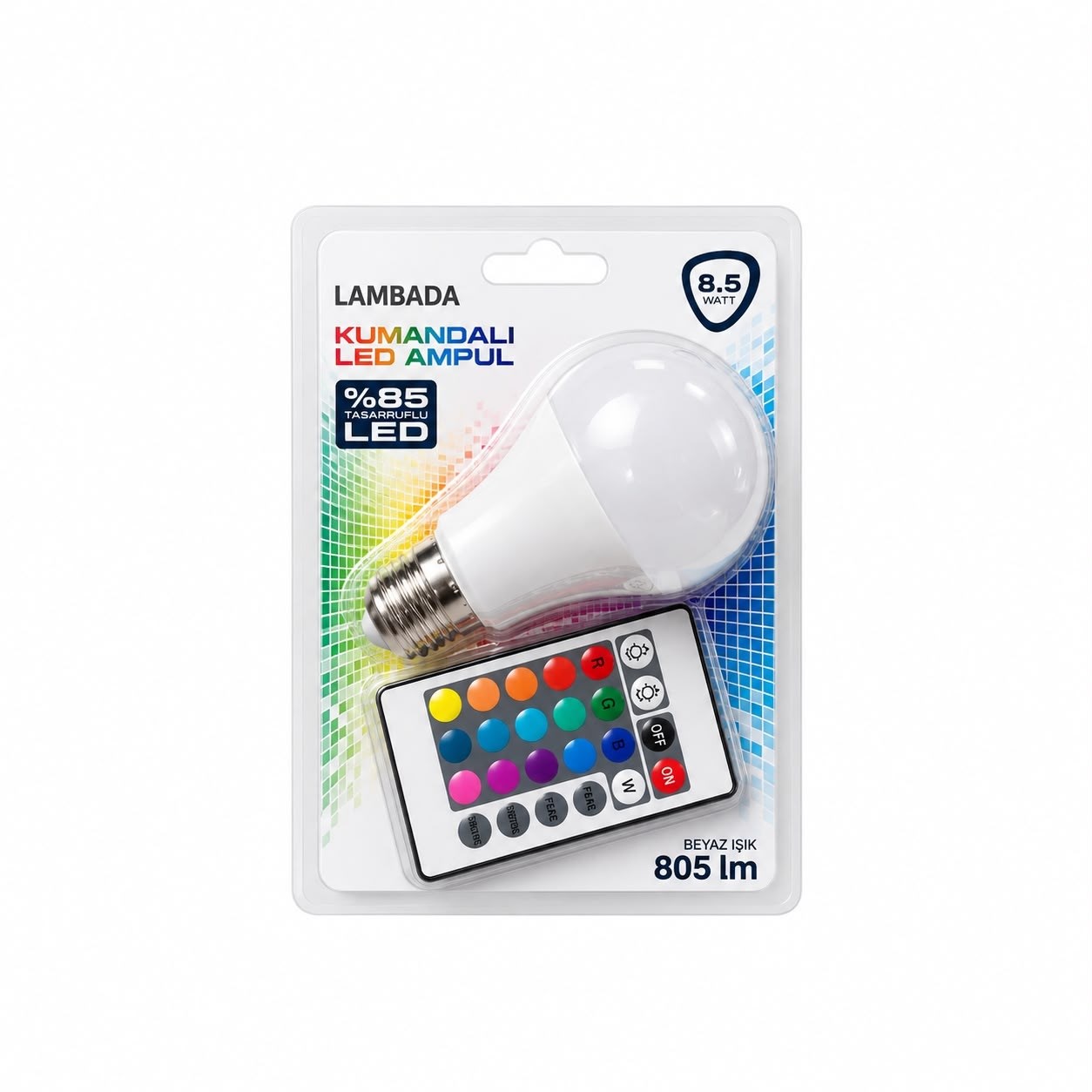 Lambada Kumandalı Led Ampul 8,5w5526029