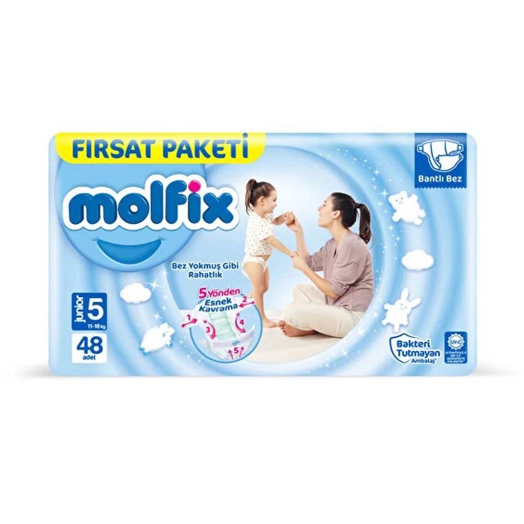 Molfix Fırsat Paketi Junior 5 Beden 48 Li5522914