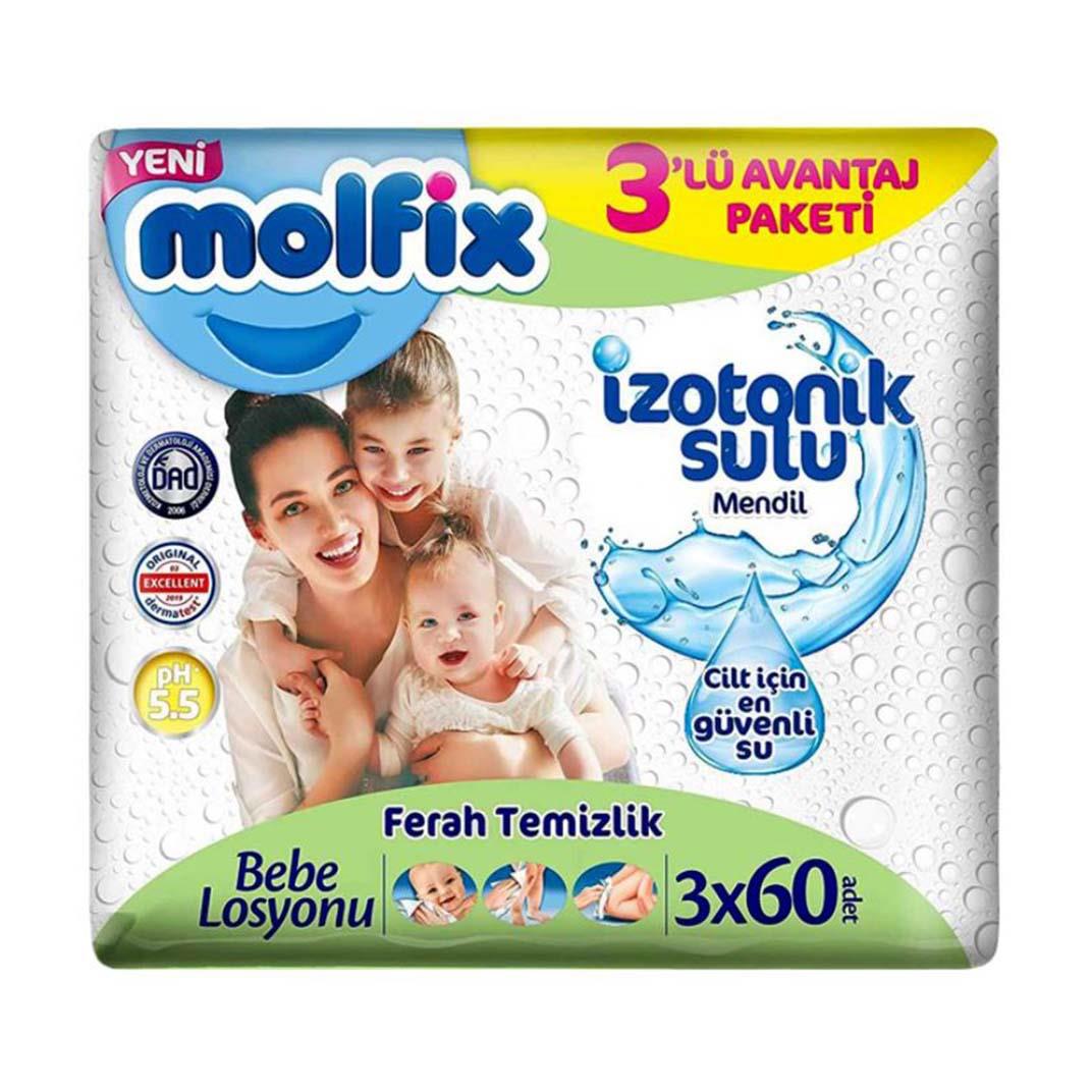 Molfix Islak Mendil İzotonik 3X605523114