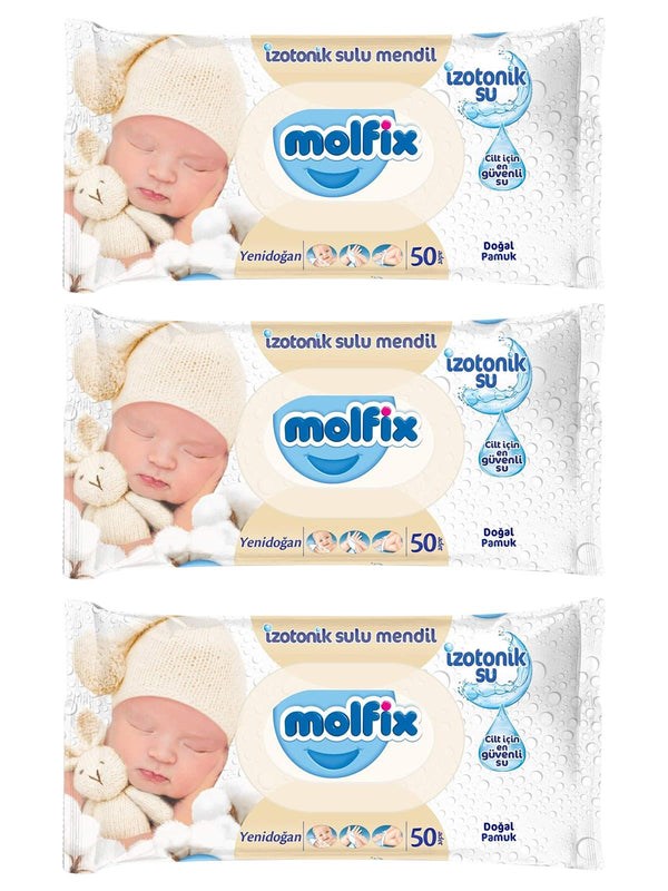 Molfix Islak Mendil İzotonik Yeni Doğan 3X505522719