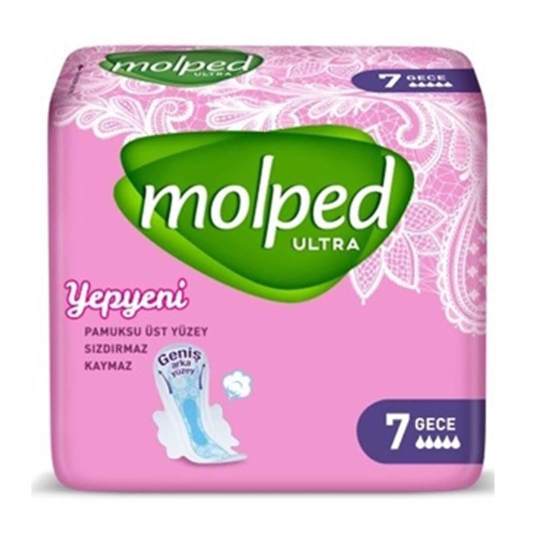 Molped Ultra Hijyenik Ped Gece 7 Li5521638