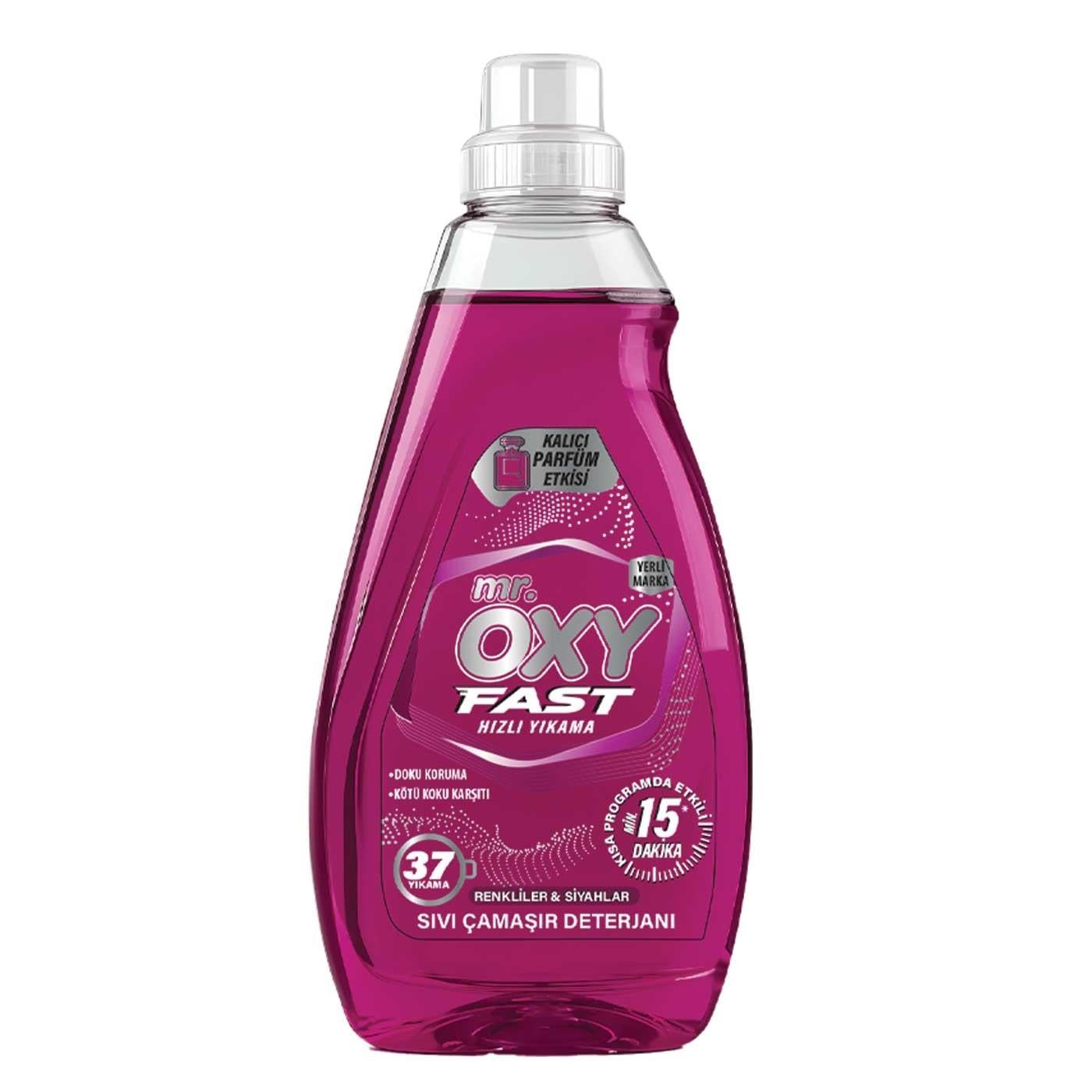 Mr.Oxi Sıvı Deterjan 1480ml Renkliler Siyahlar5598993