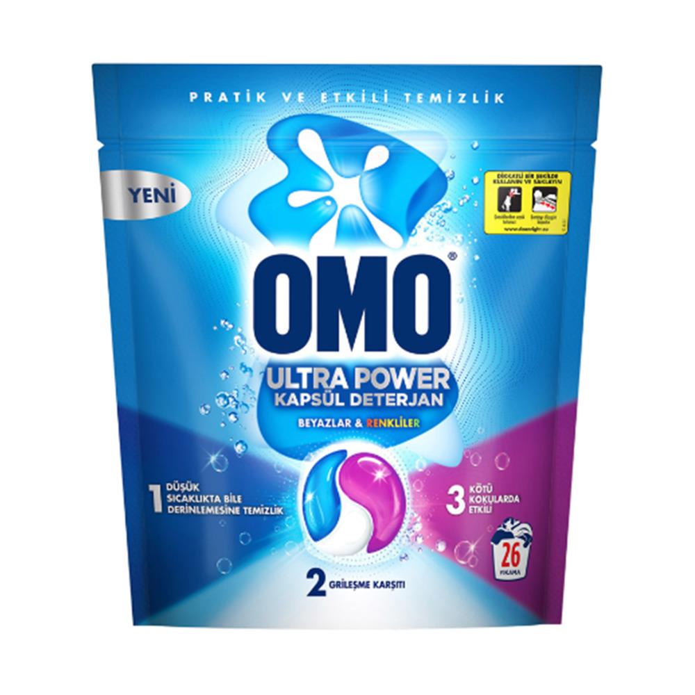 Omo Kapsül Deterjan Beyaz ve Renkliler 26lı5523452
