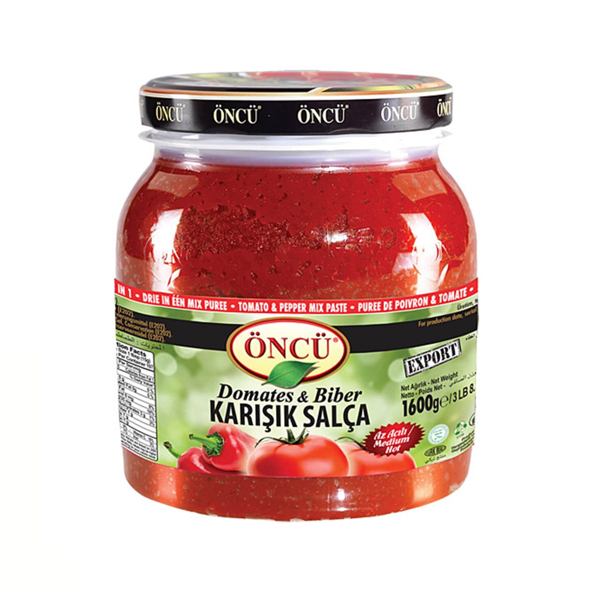 Öncü Karışık Salça 1600 gr