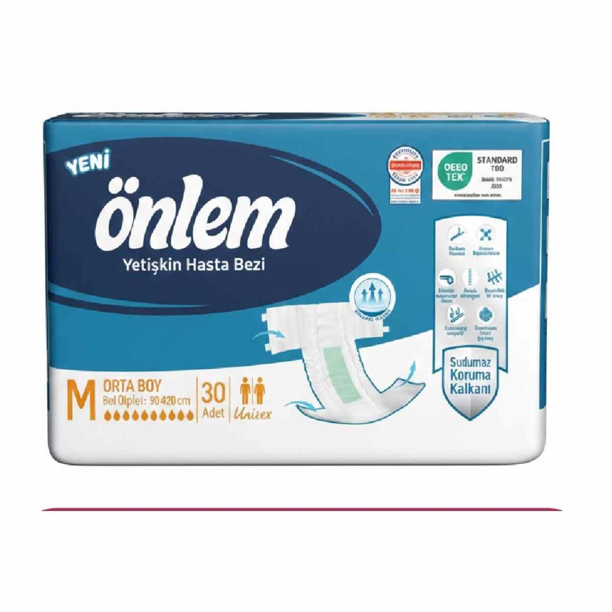 Önlem Hasta Bezi Emici Külotlu M 30lu5523545