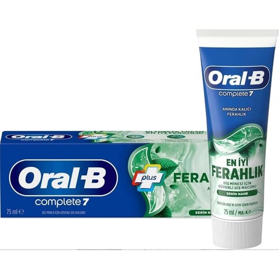 Oral B Diş Macunu Komple 7 En İyi Ferahlık 75ml5523413