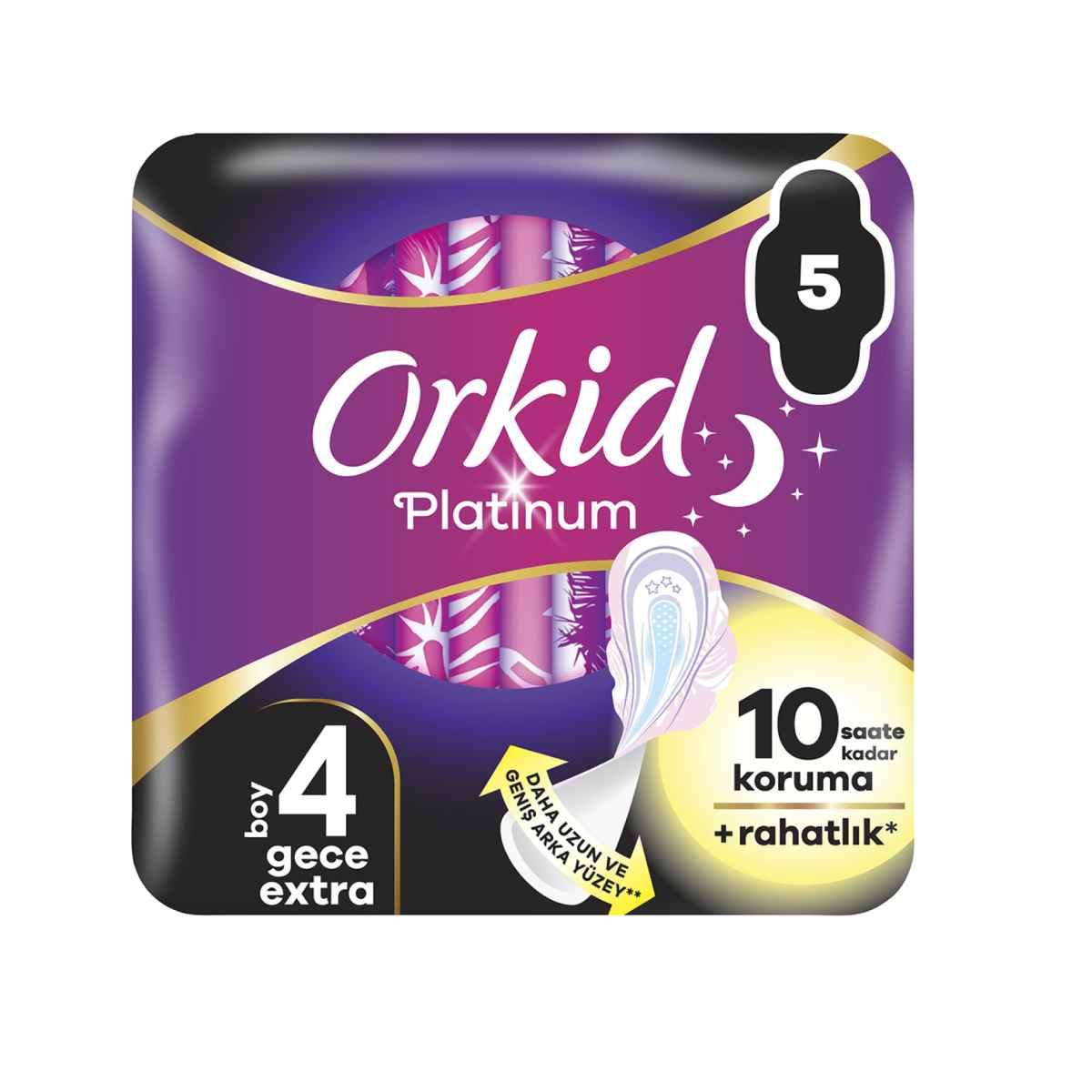 Orkid Comfort Platinium Gece Extra 5li5521651