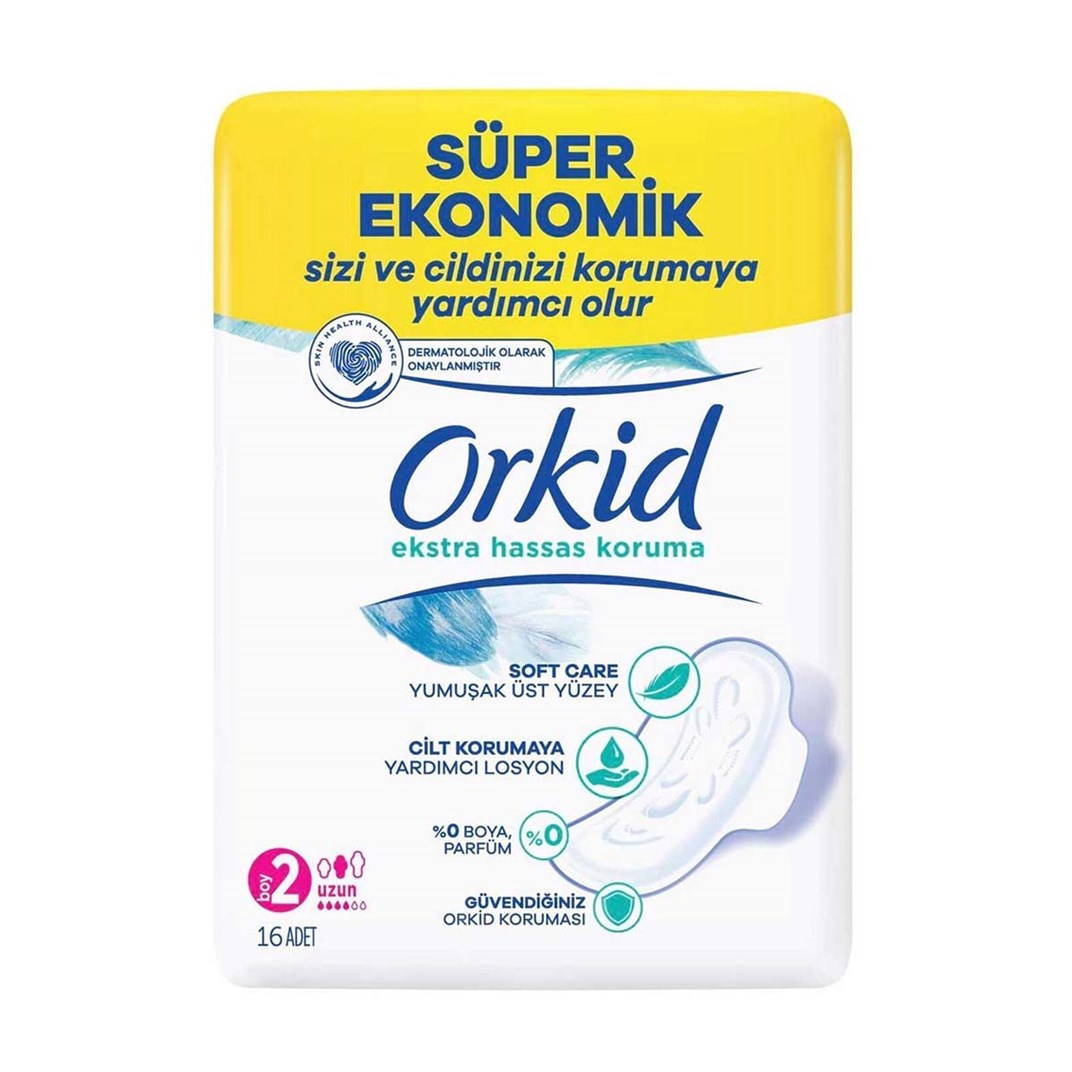Orkid Ultra Extra Hassa Koruma Uzun 16 lı5522833