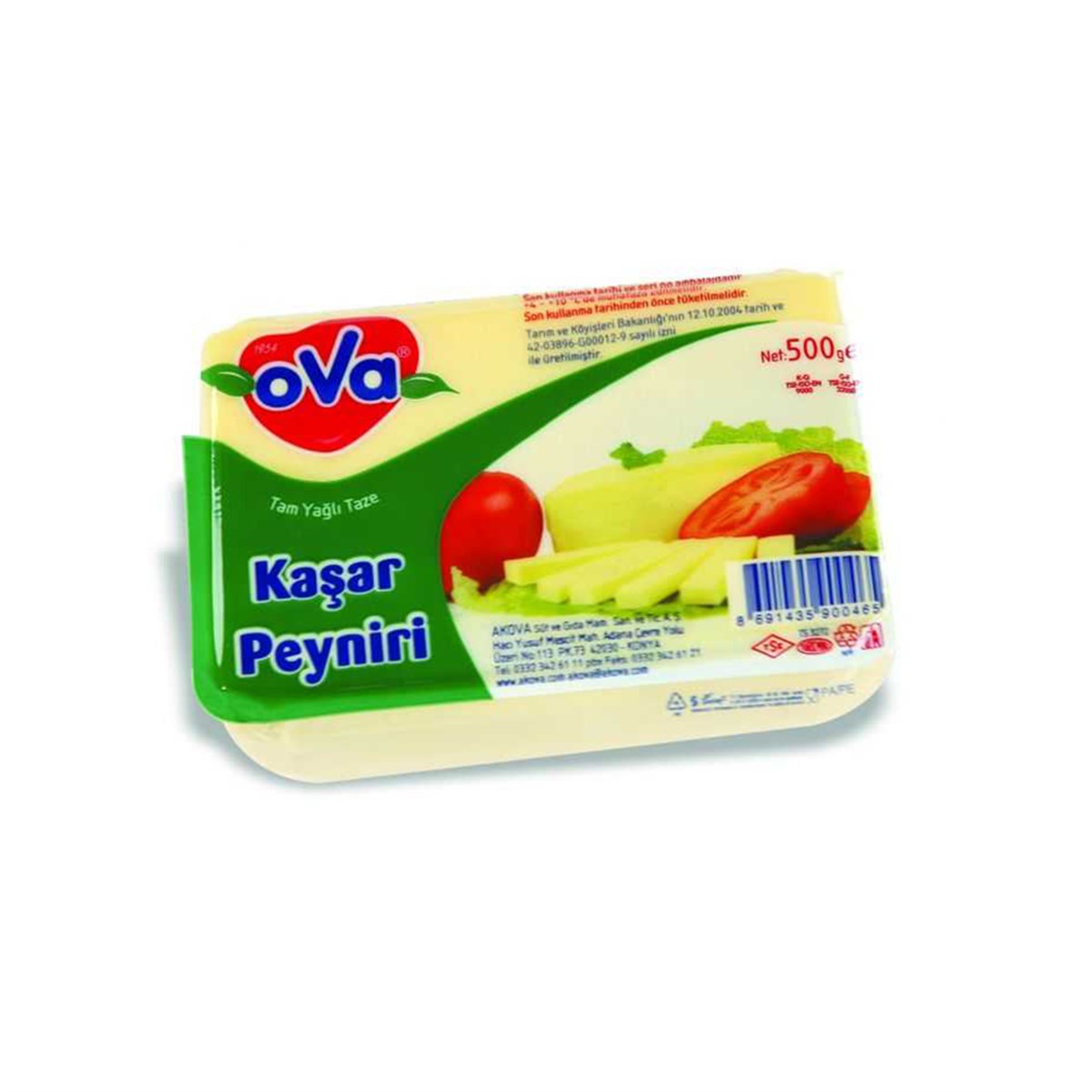 OVA KASAR PEYNIR KOSELI-YUV 500GR