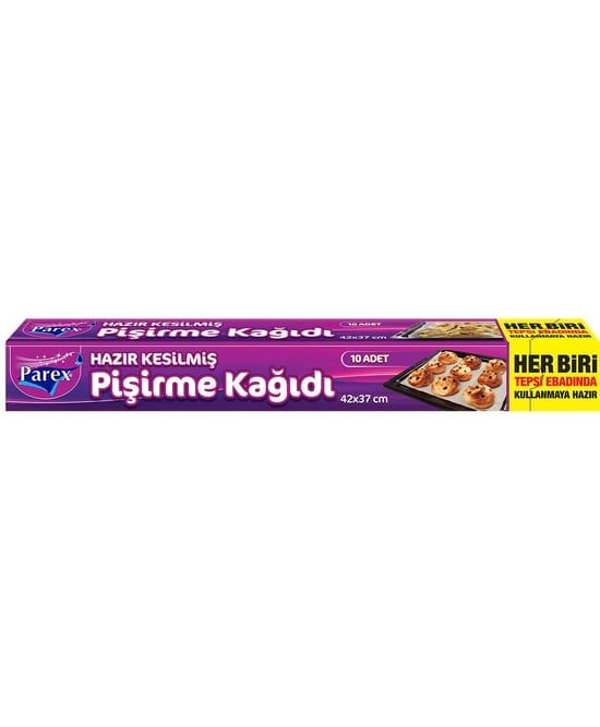 Parex Hazır Kesilmiş Pişirme Kağıdı 10 lu5521579