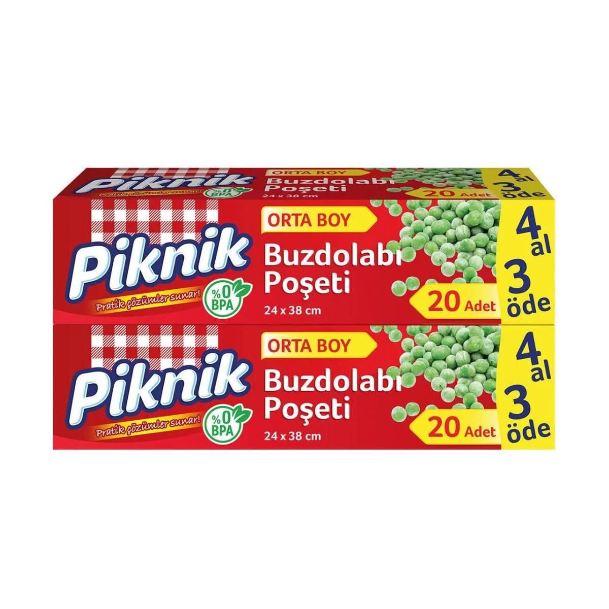 Piknik Buzdolabı Poşet Orta 80li55222011