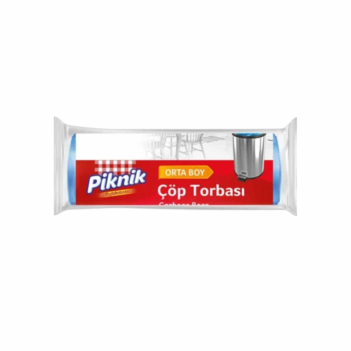 Piknik Çöp Torbası Orta Boy 15 li 55x60 cm5521516