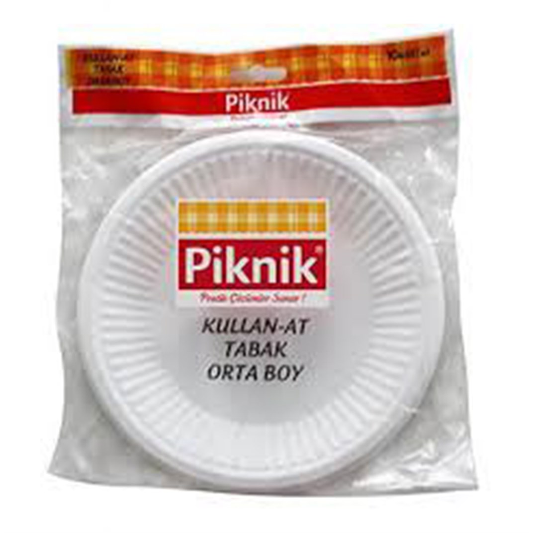 Piknik Plastik Tabak 10 luKategorisiz