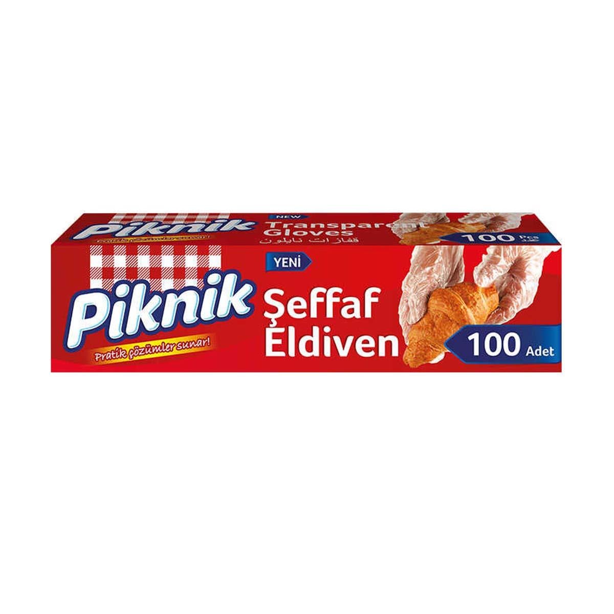 Piknik Şeffaf Eldiven Plastik 100 lü55222038