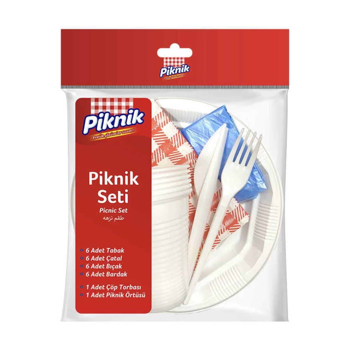 Piknik Seti Ekonomik 6 lı5523307