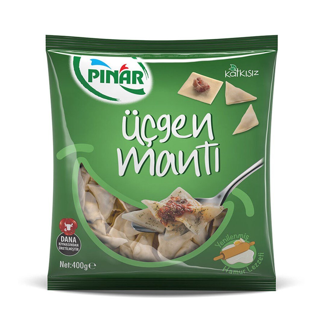 Pınar Kare Mantı 400 grDondurulmuş Gıda