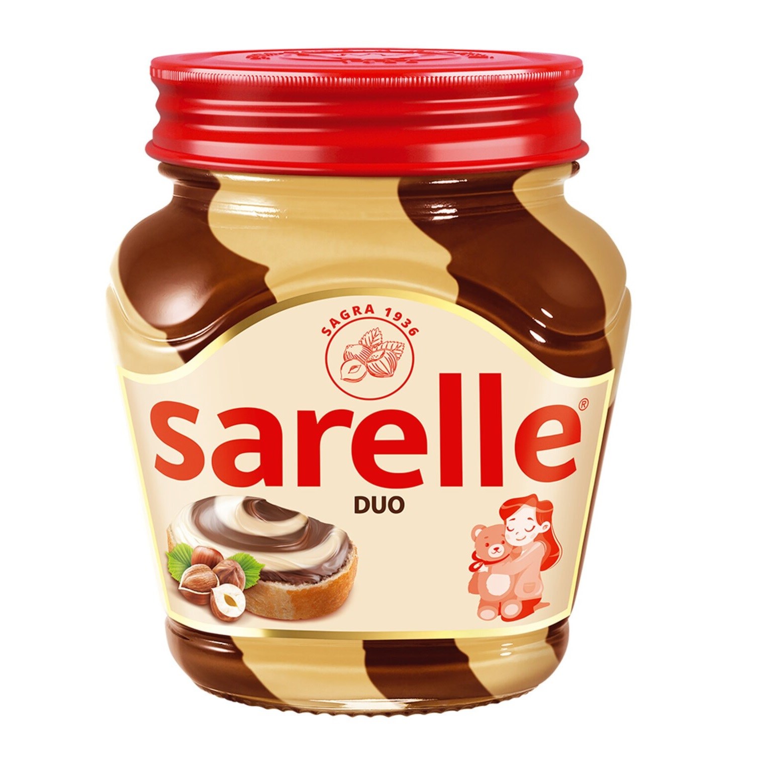 Sarelle Sütlü - K.Fındık Ezmesi Duo 350 Gr5509764